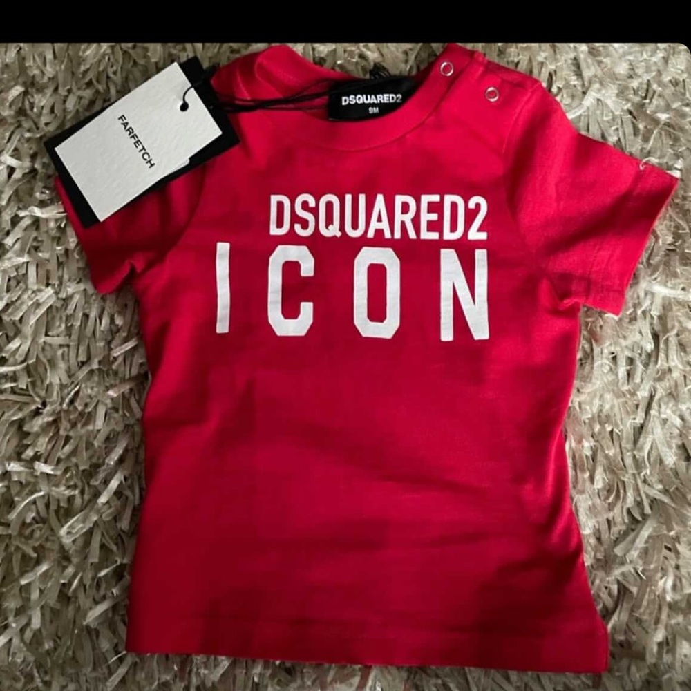 Dsquared logo tee baby boy 9 months